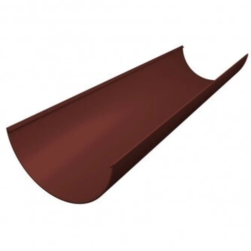 картинка Желоб водосточный ПВХ шоколад 3м от магазина Пиломатериалы Чайковский