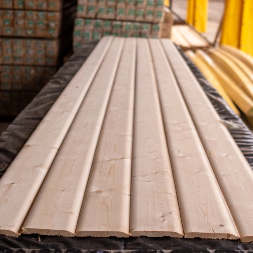 картинка Имитация бруса Финский профиль ель/сосна 17*143(135)*6000мм сорт АВ (5шт/уп) от магазина Пиломатериалы Чайковский