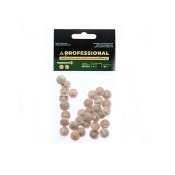 картинка Заглушка под конфирмат ПРОФЕССИОНАЛ D4мм береза (30шт/уп) от магазина Пиломатериалы Чайковский