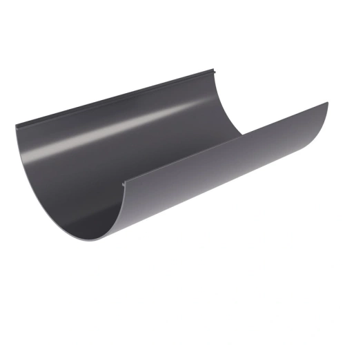 картинка Желоб водосточный ПВХ графит 3м от магазина Пиломатериалы Чайковский