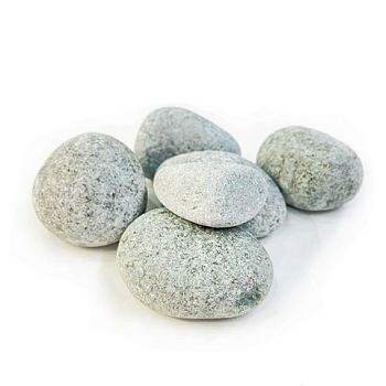 картинка Камни Жадеит шлифованный для электрокаменок (коробка/ведро/мешок 10кг) от магазина Пиломатериалы Чайковский