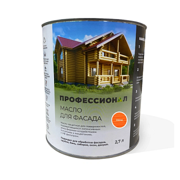 картинка Масло для Фасадов ПРОФЕССИОНАЛ Сосна (НК-55) 2,7л от магазина Пиломатериалы Чайковский