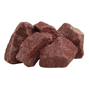 картинка Камни Малиновый кварцит обвалованный (коробка 20кг) от магазина Пиломатериалы Чайковский