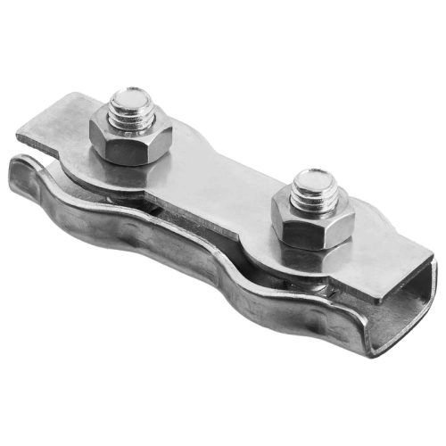 картинка Зажим троса двойной 2мм от магазина Пиломатериалы Чайковский