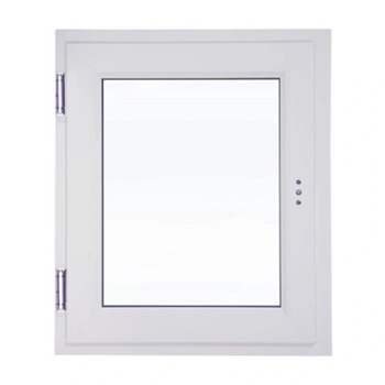 картинка Окно пластиковое 700*500мм поворотное правое открывание (однокамерный стеклопакет) от магазина Пиломатериалы Чайковский