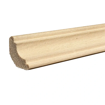 картинка Плинтус липа фигурный 35*2400мм сорт А цельный от магазина Пиломатериалы Чайковский